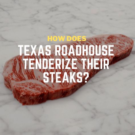 How Does Texas Roadhouse Tenderize Their Steaks? (3 Simple Tricks) - Simply Meat Smoking Best Steak Tenderizer Recipe, Texas Roadhouse Steak Recipe, Texas Roadhouse Sirloin Steak, Copycat Texas Roadhouse Steak Rub, How To Make Sirloin Steak Tender, Texas Roadhouse Steak Seasoning Recipe, Texas Road House Steak Seasoning, Steak Tenderizer Recipes, How To Make A Steak Tender