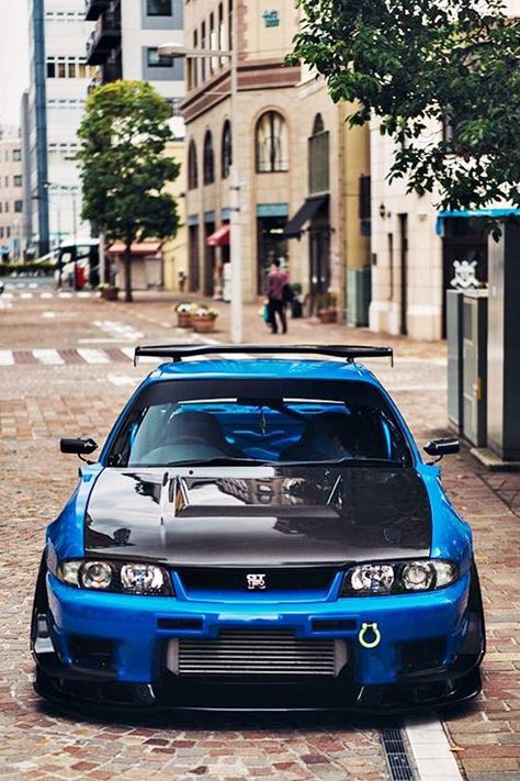 Nissan 1996 SKYLINE GT-R LM limited V-spec in blue - Custom Slammed Gtr R33 Skyline, R33 Skyline Gtr Wallpaper, R33 Skyline, Nissan Skyline R32 Wallpaper, R33 Skyline Gtr, Blue Cars, Blue Skyline, Skyline Gtr R34 Modified, Black Nissan Skyline R34