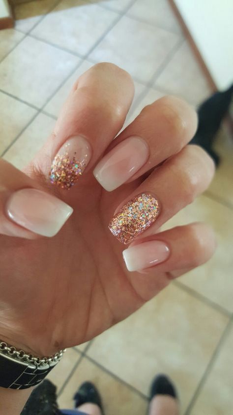 Simple Wedding Nails, Birthday Nail Designs, Wedding Nail Art Design, French Pedicure, Gel Pedicure, Wedding Nails Glitter, Wedding Nail, Rose Gold Nails, Wedding Nails Design