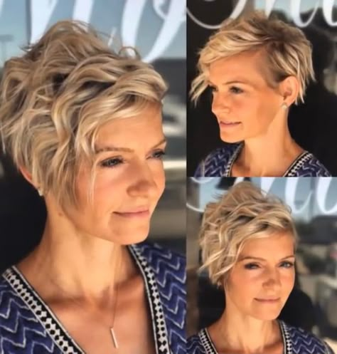 Kathleen Robertson Short Hair, Long Shag Pixie Haircut, Short Hair Styles 2023 Trends, Feminine Pixie Haircut Round Faces, 2023 Pixie, Pixie Bobs, Choppy Pixie Cut, Edgy Pixie Cuts, Pixie Bob Haircut