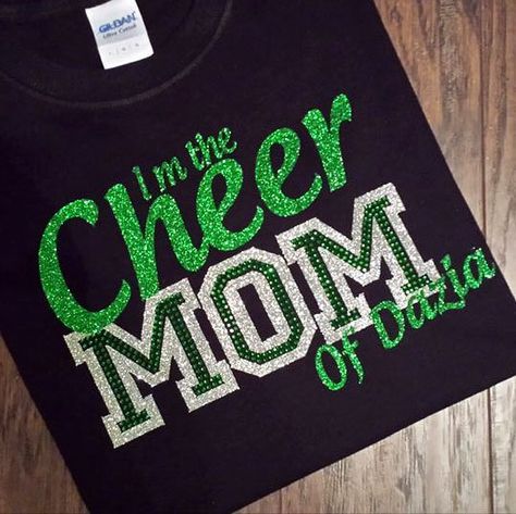 Personalized Cheer Mom Shirt by SouthernStitchesMCD on Etsy Cheerleader Ideas, Cheer Jackets, Cheer Apparel, Cheerleading Ideas, Cheer Mom Shirt, Band Mom Shirts, Cheerleading Quotes, Cheer Leading, Cheerleading Mom