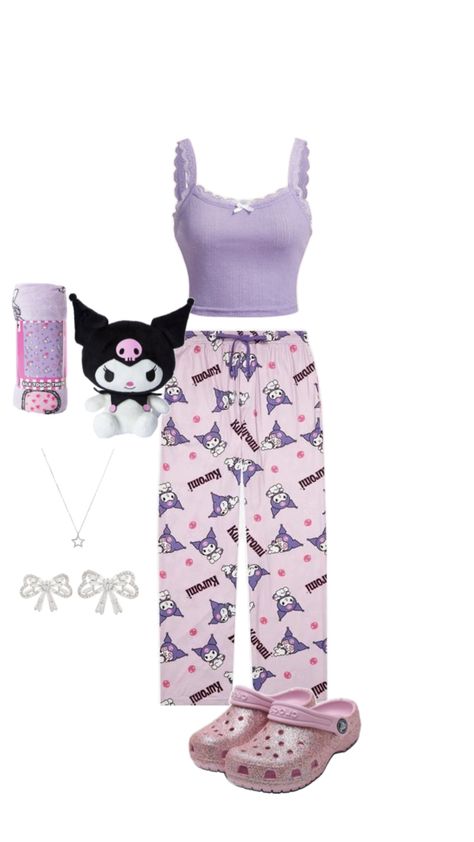 Indie Room, Teenager Outfits, Cute Poses, Comfy Outfits, Hello Kitty, Lookbook, Pajamas, Outfit Inspo, Clothes