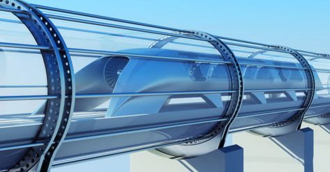 Hyperloop transportation routes could soon be running from Cleveland to Chicago Futuristic Train, Future Transportation, Transportation Technology, Train System, Speed Training, Taking Shape, Digital Trends, Vero Beach, Future City