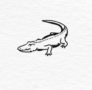 Bayou Tattoo, Tiny Gator Tattoo, Small Crocodile Tattoo Simple, Crocodile Tattoo Simple, Baby Alligator Tattoo, Fine Line Alligator Tattoo, Small Alligator Tattoo Simple, Alligator Tattoo Outline, Crawfish Tattoo