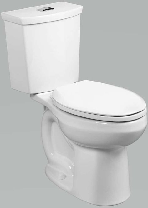 Elongated vs Round Toilets - Pros, Cons, & Comparisons - Toilet Haven Tall Toilets, Toto Toilet, Elongated Toilet Seat, Toilet Repair, Dual Flush Toilet, Modern Toilet, Diy For The Home, Wall Hung Toilet, Toilet Tank