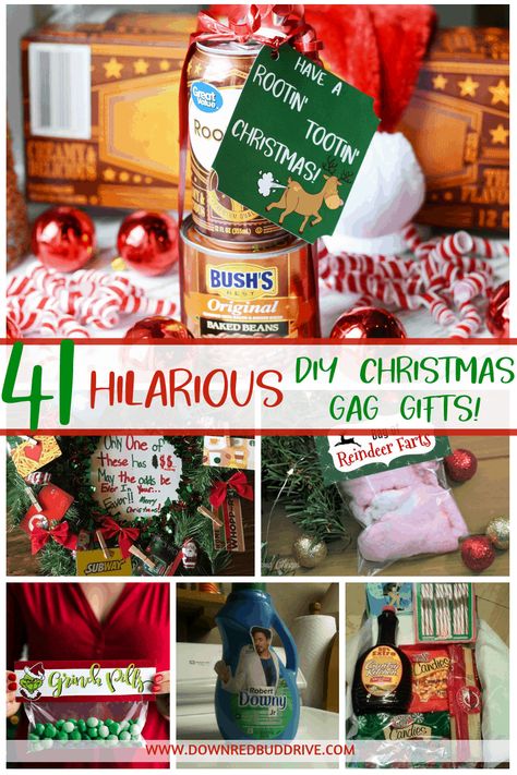 Diy Gag Gifts, Christmas Gag Gifts, Funny Christmas Party Games, White Elephant Christmas, Diy Gifts Cheap, Best White Elephant Gifts, Crayon Crafts, Gag Gifts Christmas, Joke Gifts