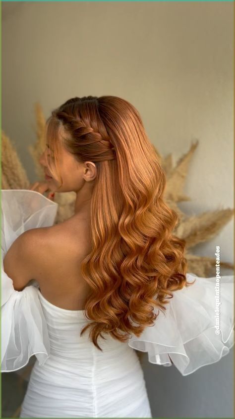 Hair Style Ideas For Maternity Pictures, Braided Hairstyles For Formal Events, 2024 Hair Styles, Hair Styles For Bride, Braids Wedding Hair, Braidsmaid Hairstyles, Baby Shower Hairstyles, Hairstyle For Wedding, Bridesmaid Hair Inspo