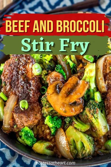 Stir Fry With Ramen Noodles, Steak Stirfry Recipes, Healthy Beef And Broccoli, Chinese Beef And Broccoli, Beef Broccoli Stir Fry, Steak And Broccoli, Easy Beef And Broccoli, Steak Stir Fry, Beef Stir Fry Recipes