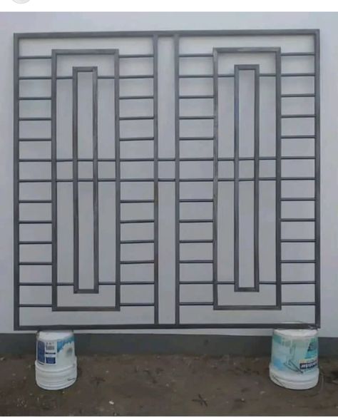 House Grill Design Ideas, Iron Window Grill Iron Window Grill Modern, Home Grill Design, Modern Steel Gate Design, Iron Main Gate Design, Steel Grill Design, Modern Main Gate Designs, Iron Window Grill, Window Grills