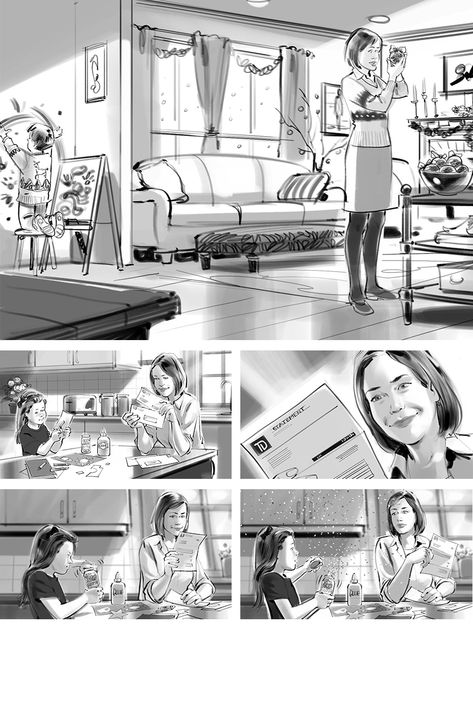 Storyboards Inc. Storyboard Film, Comic Storyboard, Storyboard Examples, Storyboard Drawing, Storyboard Ideas, Storyboard Template, Comic Book Layout, Storyboard Illustration, Animation Storyboard