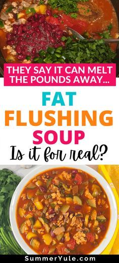 Fat Flush Soup, Protein Soup Recipes, Protein Soups, Tacos Vegan, Fat Burning Soup, Diet Soup Recipes, Low Calorie Soup, Fat Flush, Best Fat Burning Foods