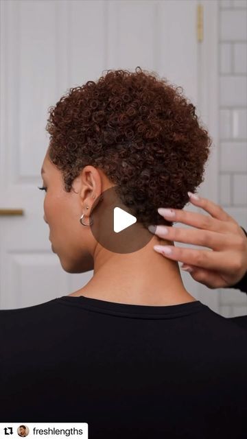 Shaved Curly Hair, Growing Out A Pixie Cut, All Back Hairstyle, Natural Short Cuts, Tapered Natural Hair Cut, Coiling Natural Hair, Short Natural Haircuts, Cabello Afro Natural, Short Hair Designs