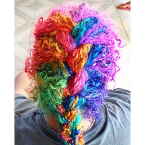 Summer Hair Transformation: ✨ From Blah to Rainbow Blast! Short Rainbow Hair, Haircolor Ideas, Split Dyed Hair, Extension Hair, Rainbow Hair Color, Multi Colored Hair, Big Curly Hair, Split Hair, Boring Hair