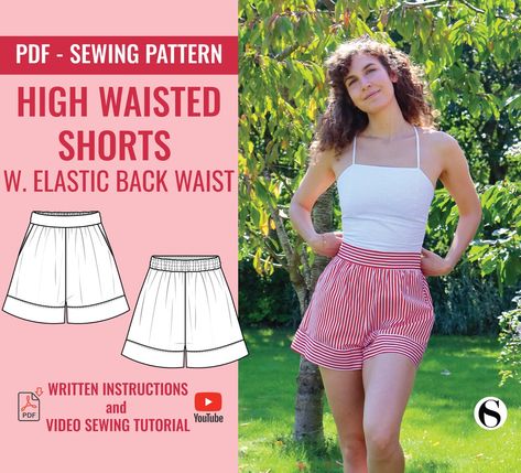 This Patterns & Blueprints item by StudioCSPatterns has 210 favorites from Etsy shoppers. Ships from United States. Listed on Jul 4, 2024 Elastic Shorts Pattern, High Waisted Shorts Pattern Free, Free Sewing Patterns For Beginners Clothes, How To Sew Shorts, High Waisted Shorts Pattern, Free Shorts Sewing Pattern, Simple Sewing Projects For Beginners, Boxer Shorts Pattern, Shorts Sewing Pattern