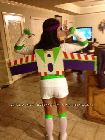 Buzz Lightyear Costumes, Lighter Costume, Woody Costume, Buzz Lightyear Costume, Toy Story Halloween, Woody And Buzz, Homemade Costumes, Halloween 2015, Homemade Halloween