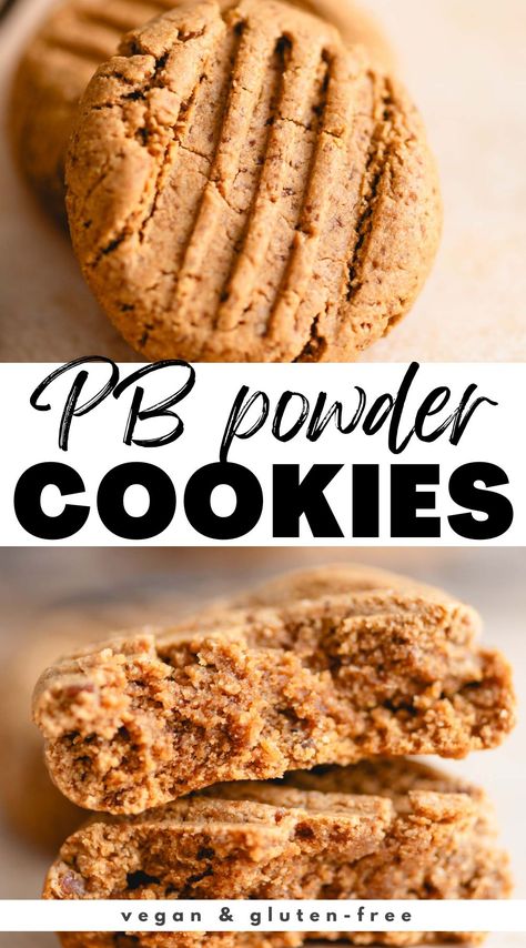 Peanut Powder Cookies, Pb2 Peanut Butter Cookies, Pb2 Cookie Dough, Pb Powder Cookies, P2b Recipes, Recipes With Pb2 Powder, Peanut Butter Powder Cookies, Pb2 Recipes Weight Watchers, Pb Powder Recipes