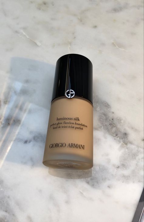 #armani #beautyproducts #beautyblog #aesthetic #skincare Giorgio Armani Aesthetic, Armani Aesthetic, Armani Foundation, Giorgio Armani Foundation, Giorgio Armani Luminous Silk Foundation, Aquarius Sun, Giorgio Armani Luminous Silk, Luminous Silk Foundation, Aesthetic Skincare