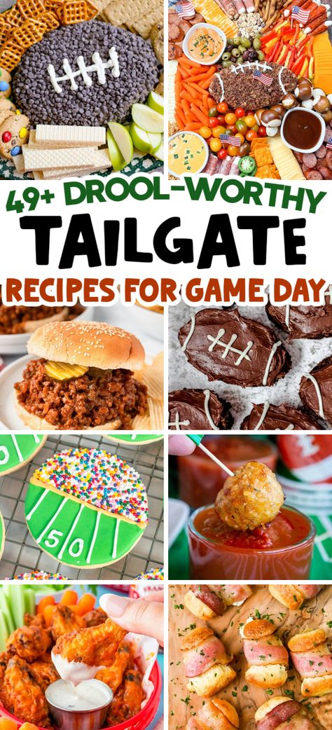 These are the best easy tailgate food ideas! Game Day party food ideas, Game Day recipes, Fun football party foods like easy appetizers. Football appetizers easy finger foods, tailgate dinner ideas tailgate food grill, make ahead game day food, football sunday food, make ahead tailgate food ideas, football game snacks, tailgating party food, football game food, tailgate food crockpot. Baltimore Ravens Tailgate Food, Game Day Food Vegetarian, Rv Tailgating Football, Food For Tailgating Outside, Iowa Snacks, College Football Tailgate Food, Make Ahead Tailgate Food, Tailgate Food Crockpot, Tailgate Food Grill