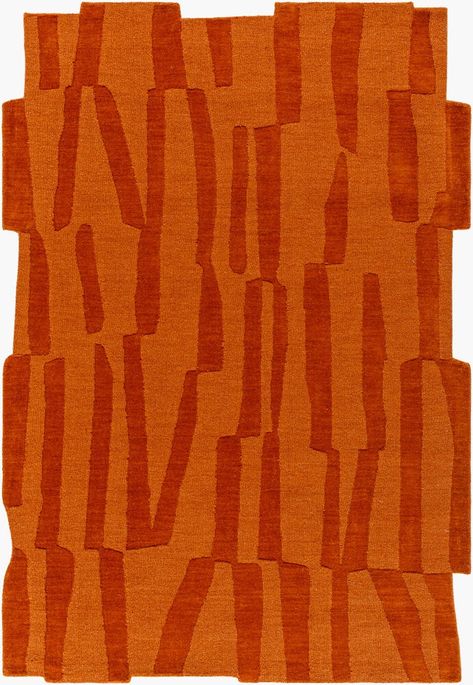 M-5488 - Surya | Rugs, Lighting, Pillows, Wall Decor, Accent Furniture, Decorative Accents, Throws, Bedding Orange And Cream Rug, Dining Room Lighting Chandeliers, Abstract Area Rug, Hand Loomed Rug, Rug Size Guide, Surya Rugs, Leather Pillow, Natural Fiber Rugs, Pillow Texture