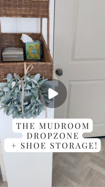 Mudroom Drop Zone, Garage Entry Door, Garage Entry, Drop Zone, Shoe Shelf, Entry Door, The Garage, Back Patio, Outdoor Projects