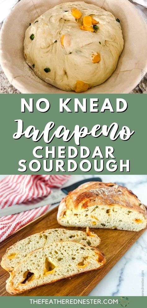 Jalapeno Cheese Sourdough, Cheater Sourdough Bread, Jalapeno Cheese Sourdough Bread Recipe, Jalapeño And Cheddar Sourdough, Sourdough Discard Loaf Bread Recipe, Fool Proof Sourdough Bread, Jalapeño Cheddar Sourdough Loaf, Jalepeno Cheese Sour Dough Bread, Easy Jalapeño Cheddar Sourdough Bread