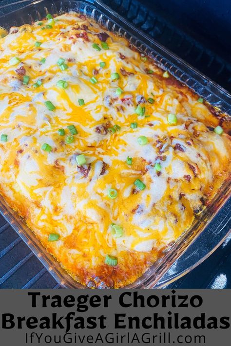 breakfast enchiladas on the grill Breakfast On The Traeger, Pellet Smoker Breakfast Recipes, Egg Smoker Recipes, Traeger Grill Recipes Breakfast, Breakfast On Smoker, Breakfast Smoker Recipes, Pellet Grill Breakfast Recipes, Traeger Breakfast Recipes, Breakfast On The Smoker