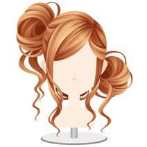 Double messy bun Anime Messy Bun, Messy Bun Drawing, Contemporary Hairstyles, Two Buns Hairstyle, Fairy Oc, Unique Dress Design, Hairstyle References, Two Buns, Top Knot Bun