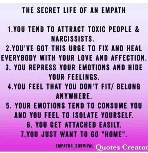 Empathic People, Psychic Empath, Empath Traits, Empath Abilities, Empathy Quotes, Intuitive Empath, An Empath, Survival Quotes, Energy Healing Spirituality