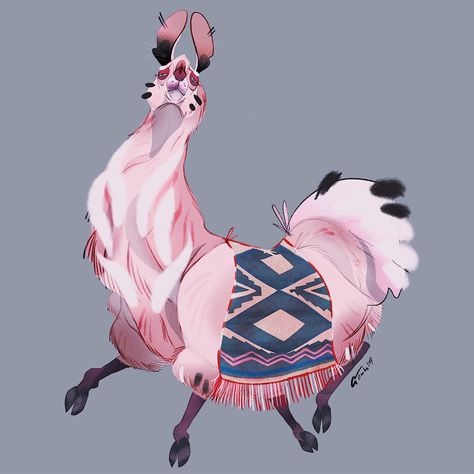 Alpaca Character Design, Llama Character Design, Llama Photography, Cloud Runner, Alpaca Drawing, Llama Drawing, Cartoon Llama, Place To Draw, Llama Art