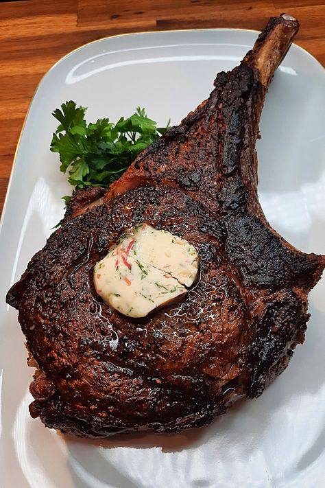 Steak Dinner Sweet Potato, Flemings Steakhouse, Cowboy Ribeye, Chop Salad, Tomahawk Ribeye, Steakhouse Recipes, Steakhouse Restaurant, Steak Dinners, Beef Steak Recipes