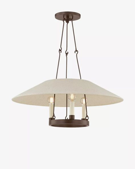 Archive Pendant | McGee & Co. Entryway Hall Lighting, Single Pendant Over Island, Pendant Over Bathtub, Mcgee And Co Lighting, Studio Mcgee Lighting, Mcgee Co, Mudroom Lighting, Pendant Lighting Over Kitchen Island, Linen Pendant