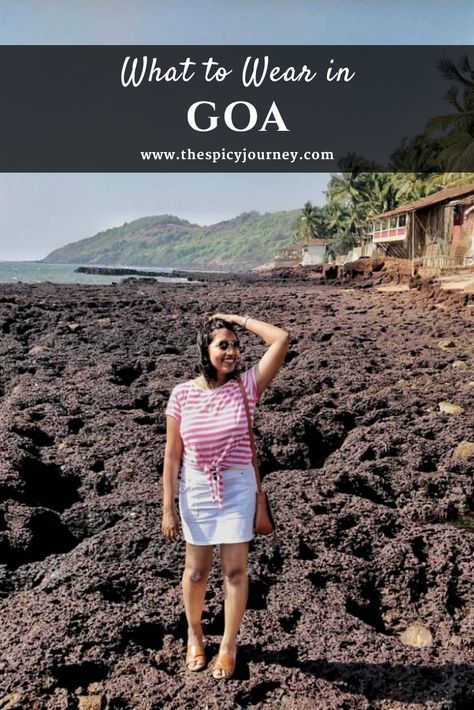 Discover the ultimate Goa fashion guide that tells you what to pack and what to wear in Goa to the beach. This Goa travel helpful guide will not only guide you to the best Goa outfits for women but also what clothes to pack for the Goa beach scene and other places to visit in Goa India. #goa #travel #india #fashion #packing Goa Holiday Outfit, Goa Travel Outfit, Outfit Idea For Goa Trip, Goa Airport Look, Goa Vacation Outfits Women, Goa Beach Dress For Women, Beach Outfits Women India, Goa Vacation Outfits, What To Wear In Goa Outfits For Women