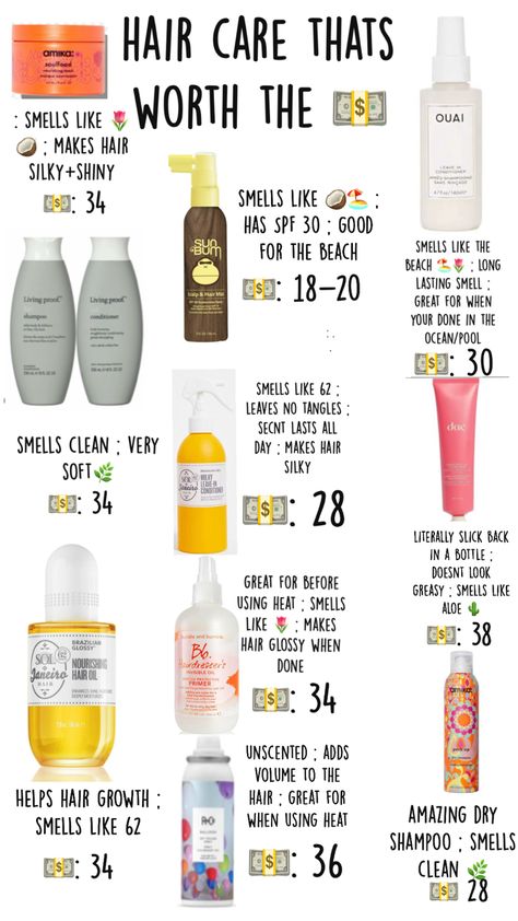 this is all my favorite hair care that i have used!! i hope you use this to inspiration and try this out for your hair as well! this is great for someone who is looking for silky and shiny hair or just wants to try some new products!! xoxo 🌊 morgan Silky And Shiny Hair, Longer Hair Growth, Hair Motivation, Healthy Hair Routine, Skin Care Guide, Skin Care Routine Order, Hair Fixing, Basic Skin Care Routine, Beauty Tips For Glowing Skin