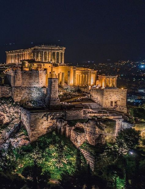 Ancient Library, Athens City, Athens Acropolis, Thiruvananthapuram, History Pictures, Acropolis, Ancient Ruins, Athens Greece, Ancient Greece