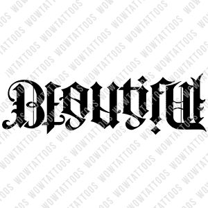 Tattoo Anagram Words, Tattoo Letter Stencils, Ambigrams Tattoo Ideas, Acronym Tattoo Ideas, Sensitive Savage Tattoo, Ambigram Tattoo Ideas For Women, Goth Lettering Tattoo, Gothic Number Tattoo, Tattoo Lettering Styles Alphabet