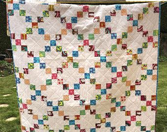 Jelly roll quilt patterns | Etsy Bargello Quilt Patterns, Layer Cake Quilt Patterns, Jelly Roll Quilt, Lap Quilt Patterns, Irish Chain Quilt, Jelly Roll Quilt Patterns, Quilt Modernen, Fat Quarter Quilt, Easy Quilt