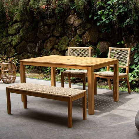 Teak outdoor furniture