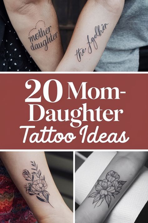 Mom and daughter tattoo ideas with various heart and floral designs on arms. Matching Mom Daughter Tattoos, Heart Outline Tattoo, Ohana Tattoo, Teacup Tattoo, Promise Tattoo, Mom Daughter Tattoos, Tattoos Meaningful, Timeless Tattoo, Daughter Tattoo