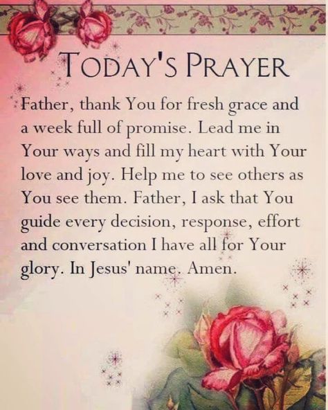 Today's Prayer, Prayer For Guidance, Everyday Prayers, Good Morning Prayer, Special Prayers, Ayat Alkitab, Prayer For Today, Christian Prayers, Prayer Times