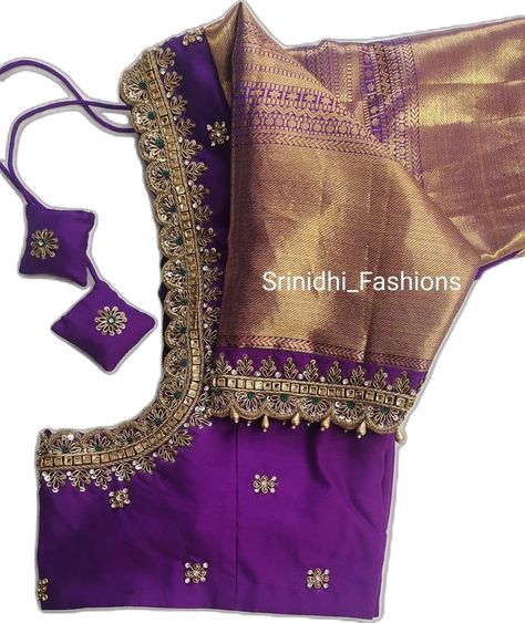 Blue Blouse Designs, Silk Saree Blouse Designs Patterns, Mirror Work Blouse Design, Latest Bridal Blouse Designs, Blouse Designs Catalogue, Latest Blouse Designs Pattern, Kids Blouse Designs, Traditional Blouse Designs, New Saree Blouse Designs