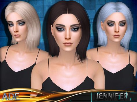 The Sims Resource: Jennifer hair by Ade Darma  - Sims 4 Hairs - http://sims4hairs.com/the-sims-resource-jennifer-hair-by-ade-darma/ Sims 4 Snow White Cc, Snow White Hair, Ts4 Hair, Sims 4 Cc Hair, The Sims 4 Pc, Sims 4 Characters, Sims 4 Downloads, Sims Hair, Hairstyle Gallery