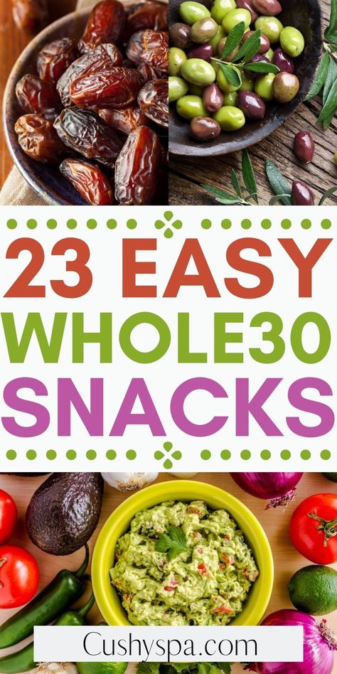 Enjoying more nutritious foods on your whole30 diet can be much easier when you try any of these tasty whole30 snacks. These wonderful whole30 food ideas are easy to take with you to work or anywhere on the go on busy days! Whole 30 Lunches On The Go, Whole30 High Protein Meals, Snacks Whole 30, Whole30 Snacks Easy, Whole Food Diet Plan, Whole 30 Easy Snacks, Protein Snacks Whole 30, Whole 30 Pre Workout Food, Whole 30 High Protein Snacks