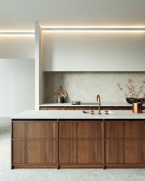 Modular Lighting, Indirect Lighting, Marble Counter, 아파트 인테리어, Linear Lighting, Design Del Prodotto, Counter Tops, Low Ceiling, House Inspo