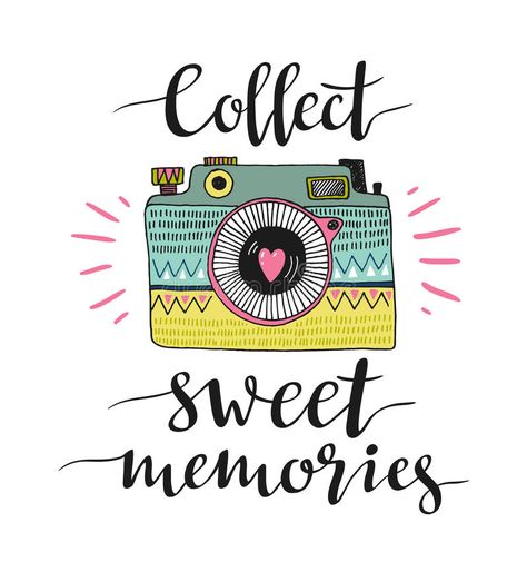 Scrapbook Quotes Memories, Retro Word Art, Memories Graphic Design, Collecting Memories Quotes, Memories Calligraphy, Memories Doodle, Sweet Memories Quotes, Memory Doodle, Photo Memory Quotes