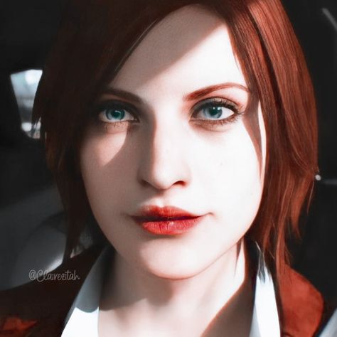 Claire Redfield Revelations 2, Clare Redfield, Umbrella Chronicles, Resident Evil Icons, Evil Pictures, Evil Games, Revelation 2, Ruining My Life, Claire Redfield