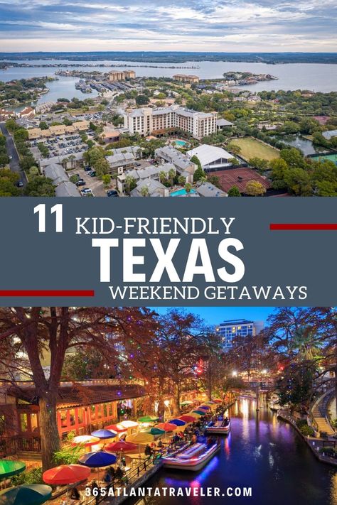 Family Trips In Texas, Things To Do In Texas With Kids, Texas Family Vacation Ideas, Kid Friendly Vacations In The Us, Texas Vacation Spots, Toddler Vacation, Family Vacations In Texas, Cheap Weekend Getaways, Texas Weekend Getaways