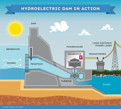 Hydropower Energy, Hydropower Plant, Life Without Electricity, Renewable Energy Design, Hydroelectric Energy, Hydroelectric Generator, Tidal Energy, Hydro Energy, Biology Diagrams