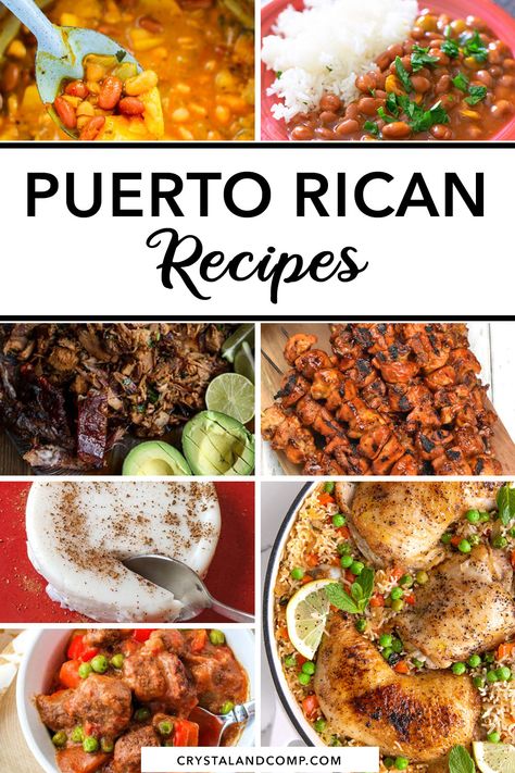 Puerto Rican Side Dishes, Easy Puerto Rican Recipes, Traditional Puerto Rican Food, Puerto Rican Food, Variety Rice, Hispanic Dishes, Latino Food, Puerto Rican Cuisine, Puerto Rican Dishes