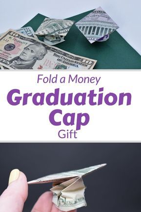 Origami Graduation Cap, Creative Way To Give Money, Origami Inspiration, Money Folding, Folded Money, 2025 Graduation, Graduation Money Gifts, Letters Diy, Folding Money