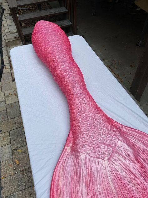 Pink Mermaid Tail Aesthetic, Mermaid Tail Aesthetic, Pink Mermaid Tail, Realistic Mermaid Tails, Mermaid Tales, Mermaid Ideas, Professional Mermaid, Realistic Mermaid, Mermaid Stories